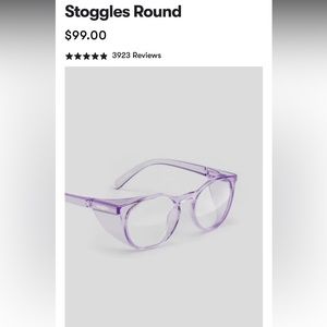 Stoggles, regular fit, round, standard in lilac